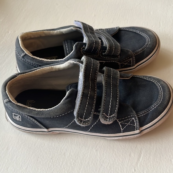 Toddler Boys Sperry topsiders size 11.5 - Picture 3 of 8